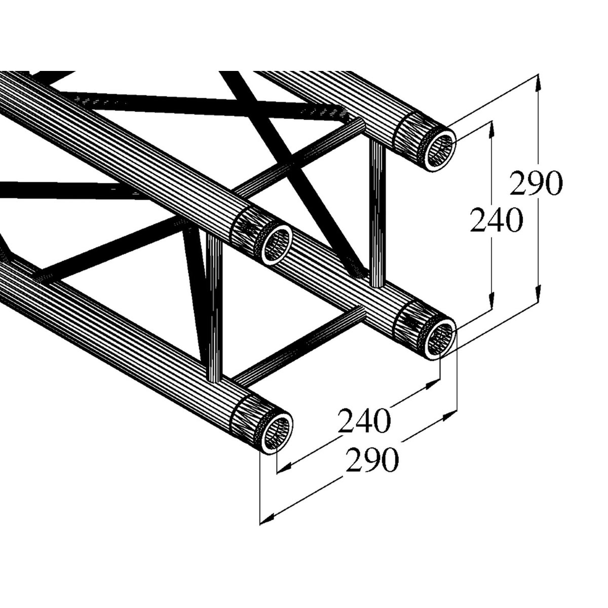 Traversen-Set 6 × 4 m — mieten bei Technik&More in Stuttgart